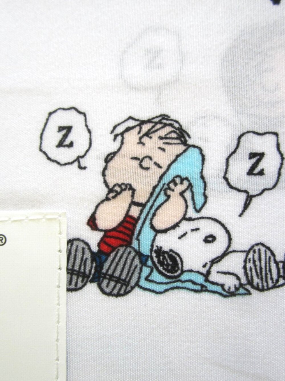 Snoopy Woodstock Peanuts Sleeping Berkshire Twin Sheet Set - Picture 8 of 10